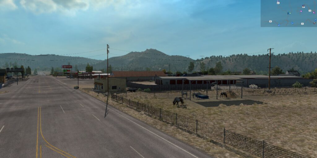 A rural settlement (johnson village)